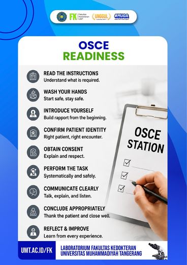 Poster edukasi: OSCE Readiness
