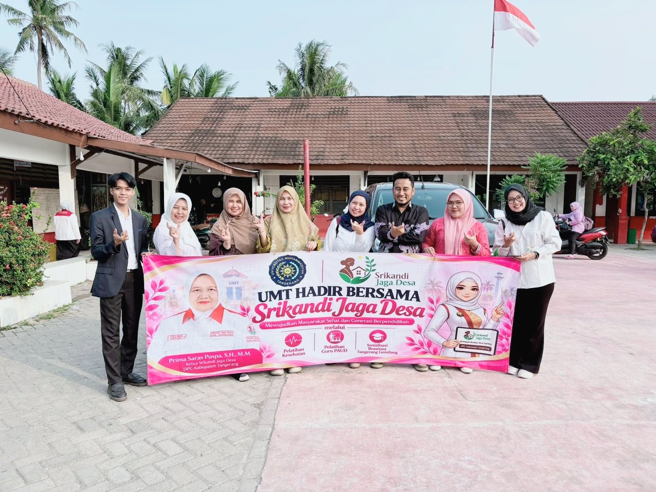FK UMT dan Srikandi Jaga Desa Kabupaten Tangerang Bersinergi dalam Edukasi Kesehatan dan Perluasan Akses Beasiswa